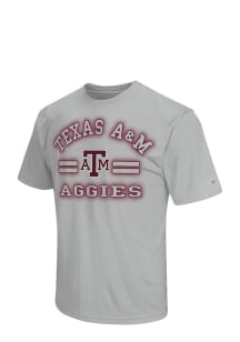 Texas A&amp;M Aggies Mens Grey Big Haze Big and Tall T-Shirt