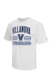 Colosseum Villanova Wildcats Mens White Big Haze Big and Tall T-Shirt