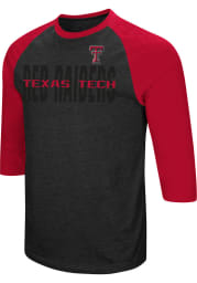 Colosseum Texas Tech Red Raiders Red Steal Home Long Sleeve Fashion T Shirt