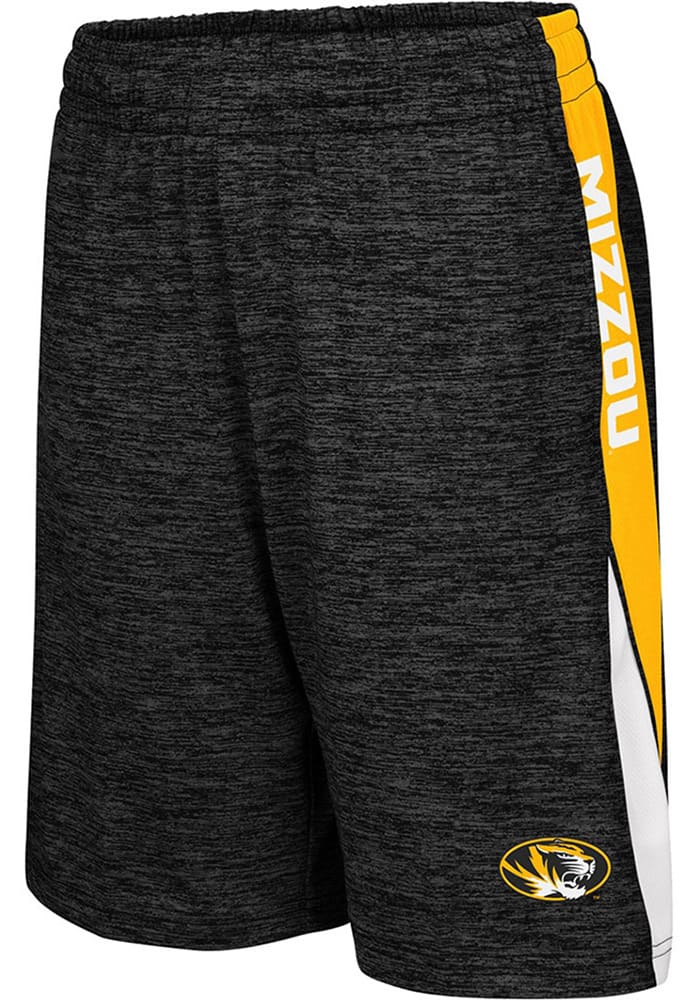 Colosseum Missouri Tigers Youth Black The Jet Shorts