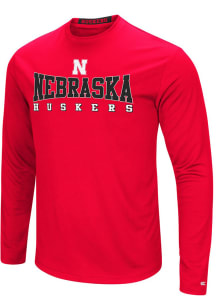 Colosseum Nebraska Cornhuskers Red Streamer Long Sleeve T-Shirt