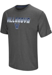 Colosseum Villanova Wildcats Charcoal Sleeper Short Sleeve T Shirt