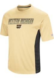 Colosseum Western Michigan Broncos Gold Beamer Short Sleeve T Shirt