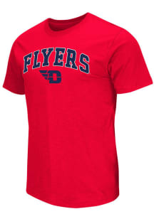 Colosseum Dayton Flyers Red Mason Short Sleeve T Shirt