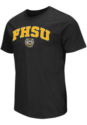 Colosseum Fort Hays State Tigers Black Mason Short Sleeve T Shirt