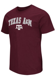 Colosseum Texas A&amp;M Aggies Maroon Mason Short Sleeve T Shirt