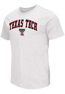 Colosseum Texas Tech Red Raiders White Mason Short Sleeve T Shirt