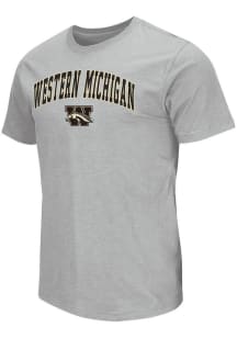Colosseum Western Michigan Broncos Grey Mason Short Sleeve T Shirt