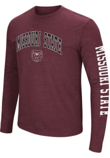 Colosseum Missouri State Bears Maroon Jackson Long Sleeve T Shirt