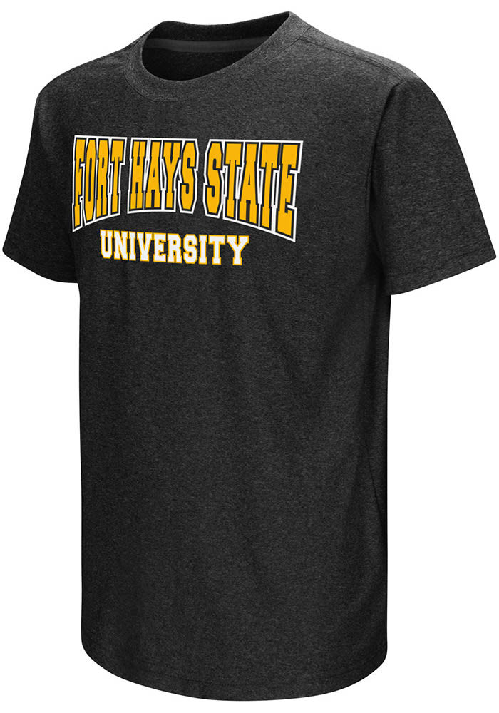 Colosseum Fort Hays State Tigers Youth Black Graham Short Sleeve T-Shirt