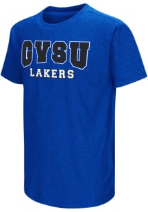 Colosseum Grand Valley State Lakers Youth Blue Graham Short Sleeve T-Shirt
