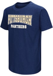 Colosseum Pitt Panthers Youth Navy Blue Graham Short Sleeve T-Shirt