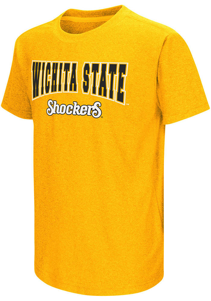 Colosseum Wichita State Shockers Youth Gold Graham Short Sleeve T-Shirt