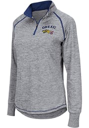 Colosseum Drexel Womens Grey Athena 1/4 Zip Pullover