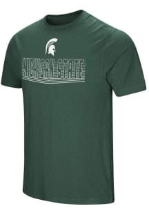 Colosseum Michigan State Spartans Green ELECTRICITY Short Sleeve T Shirt