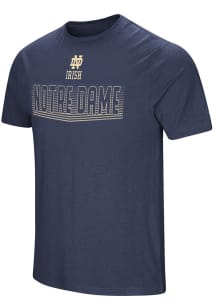 Colosseum Notre Dame Fighting Irish Navy Blue ELECTRICITY Short Sleeve T Shirt