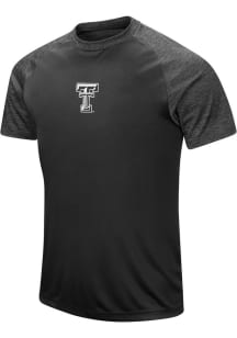 Colosseum Texas Tech Red Raiders Black Mud Dogs Short Sleeve T Shirt