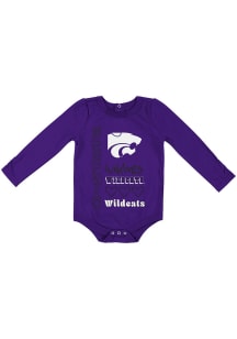 Colosseum K-State Wildcats Baby Purple Its Still Good LS Tops LS One Piece