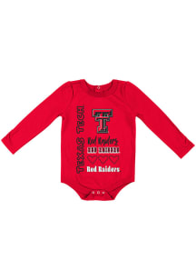 Colosseum Texas Tech Red Raiders Baby Red Its Still Good LS Tops LS One Piece
