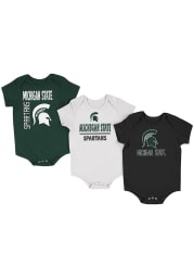 Michigan State Spartans Baby Green Ahhhhh One Piece