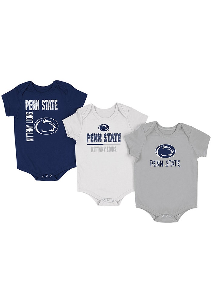 Penn State Nittany Lions Baby Navy Blue Ahhhhh One Piece