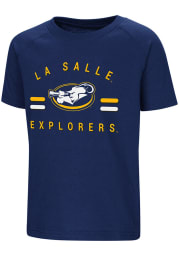 Colosseum La Salle Explorers Toddler Blue Cowboys Short Sleeve T-Shirt