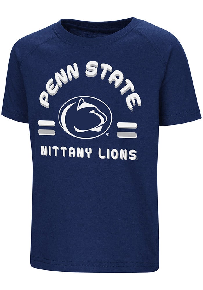 Colosseum Penn State Nittany Lions Toddler Navy Blue Cowboys Short Sleeve T-Shirt