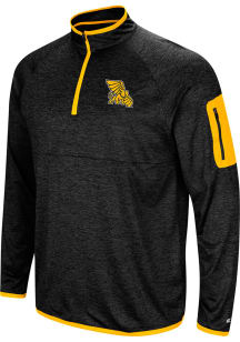 Colosseum Missouri Western Griffons Mens Charcoal Amnesia Long Sleeve 1/4 Zip Pullover