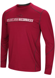 Colosseum Arkansas Razorbacks Cardinal Bayous Long Sleeve T-Shirt