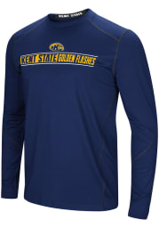 Colosseum Kent State Golden Flashes Navy Blue Bayous Long Sleeve T-Shirt