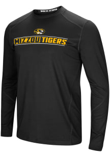 Colosseum Missouri Tigers Black Bayous Long Sleeve T-Shirt