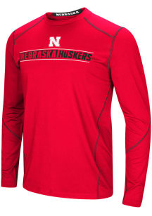 Colosseum Nebraska Cornhuskers Red Bayous Long Sleeve T-Shirt