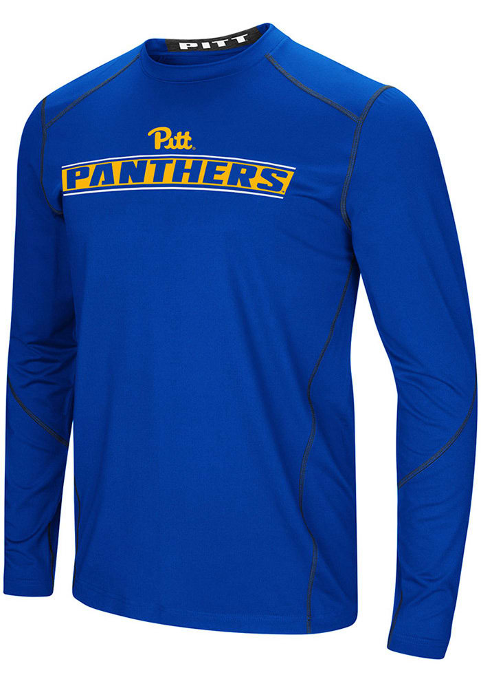 Colosseum Pitt Panthers Blue Bayous Long Sleeve T-Shirt