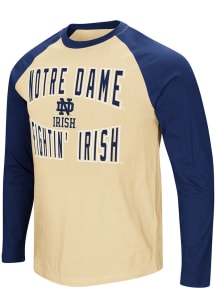 Colosseum Notre Dame Fighting Irish Green Cajun Long Sleeve T Shirt