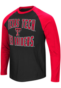 Colosseum Texas Tech Red Raiders Black Cajun Long Sleeve T Shirt