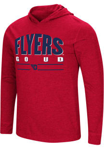 Colosseum Dayton Flyers Red Do It For You Long Sleeve Fashion T Shirt