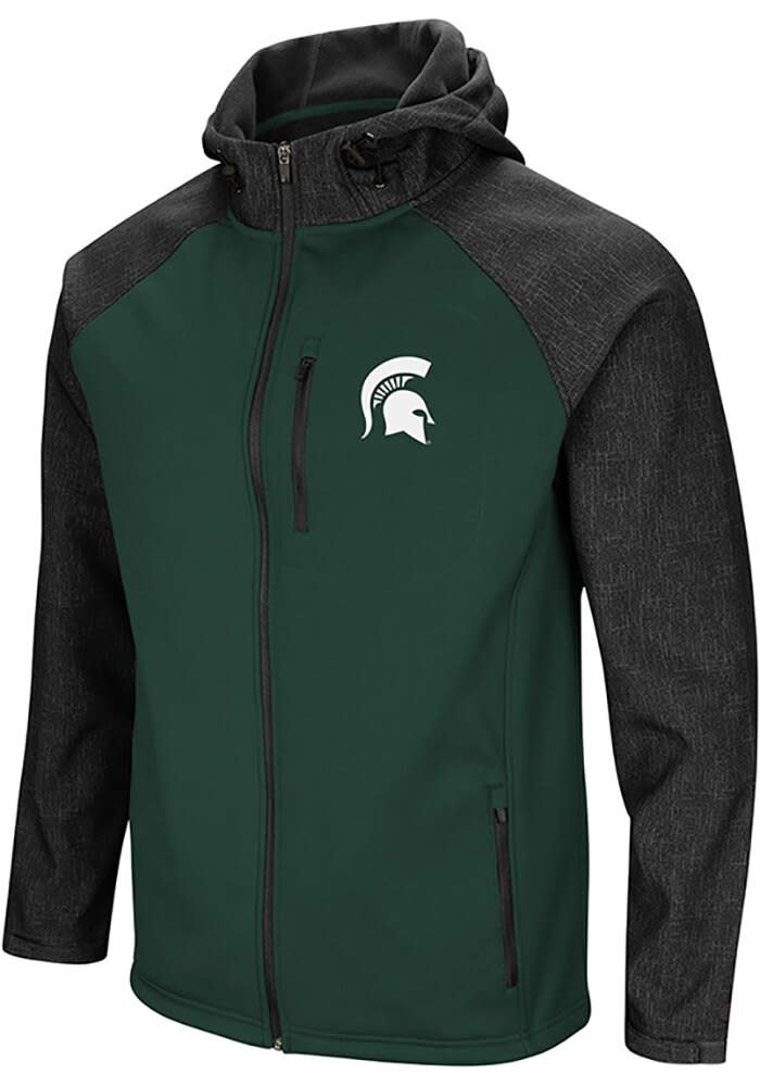 michigan state pullover jacket
