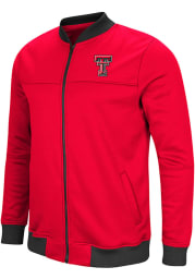 Colosseum Texas Tech Red Raiders Mens Red Sack The QB Track Jacket