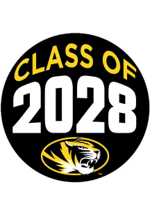 Missouri Tigers 3&quot; Class of 2028 Button - Black