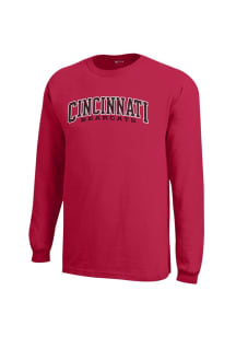 Cincinnati Bearcats Red Arch Long Sleeve T Shirt