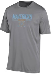 Champion Kansas City Mavericks Grey Block Hockey Short Sleeve T Shirt