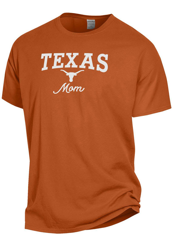 Texas Longhorns Womens Mom Short Sleeve T-Shirt