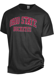 Ohio State Buckeyes Black Comfort Wash Short Sleeve T Shirt