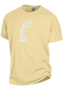 Cincinnati Bearcats Classic Short Sleeve T Shirt - Yellow