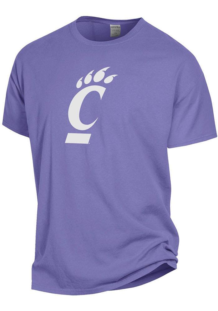 Cincinnati Bearcats Lavender Classic Short Sleeve T Shirt