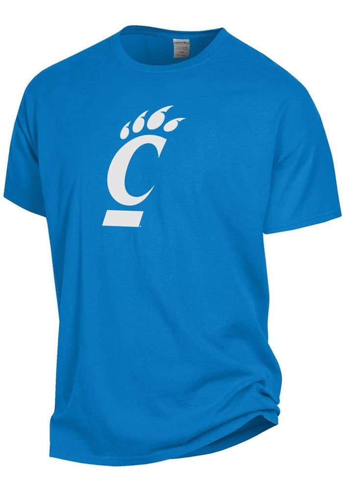 Cincinnati Bearcats Blue Classic Short Sleeve T Shirt