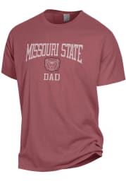 Missouri State Bears Maroon Comfort Wash Dad Short Sleeve T Shirt