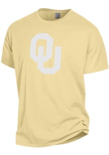 Oklahoma Sooners Yellow Classic Short Sleeve T Shirt