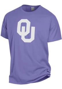 Oklahoma Sooners Lavender Classic Short Sleeve T Shirt