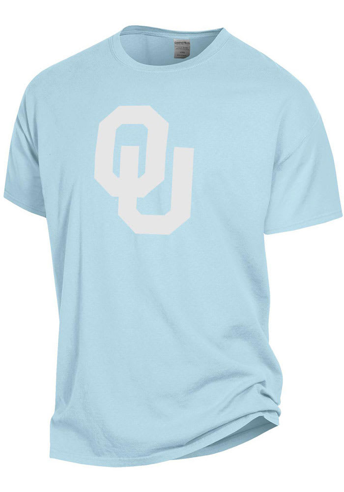 Oklahoma Sooners Light Blue Classic Short Sleeve T Shirt